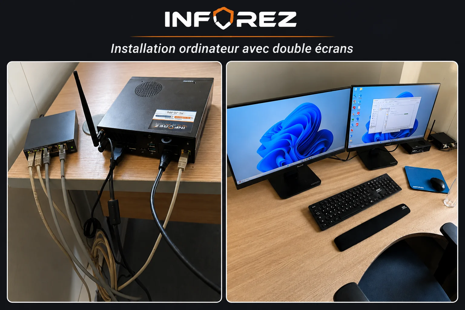 Intervention INFOREZ – 04- Installation PC
